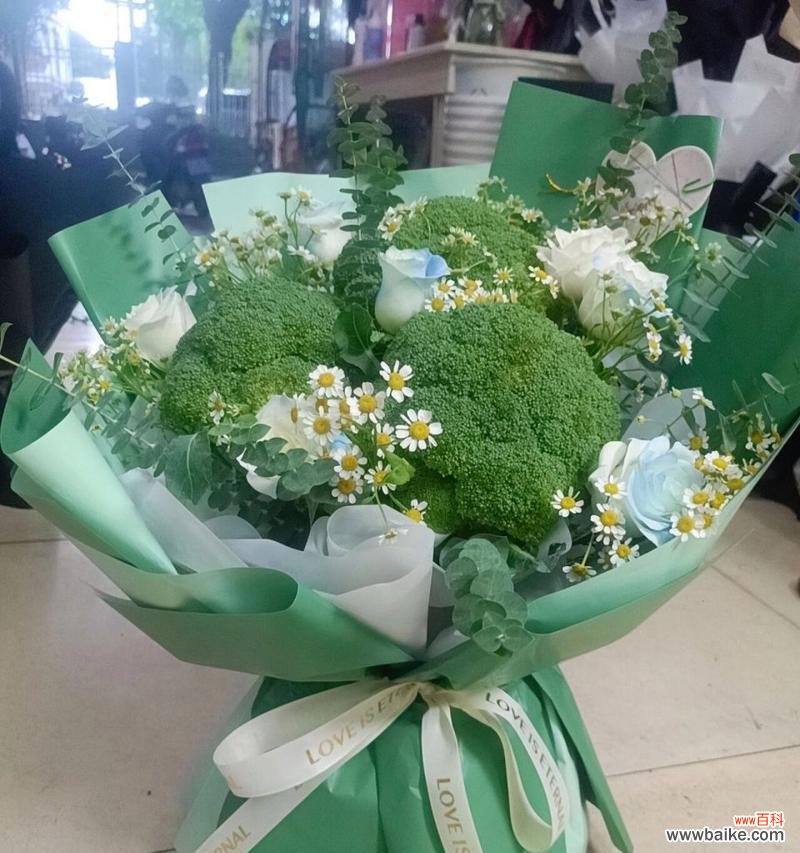 西兰花摆盘中花语的含义是什么?