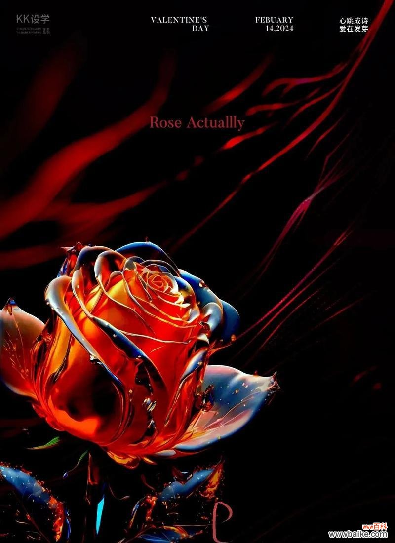 黑色大玫瑰在情人节代表什么?它有何特别含义?