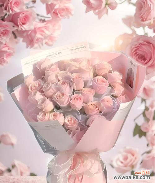 粉色玫瑰花束的含义是什么？