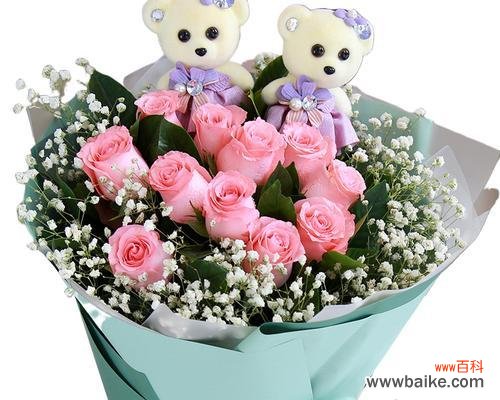 以11朵粉色玫瑰传达的情感与寓意 粉色玫瑰的象征意义与传说