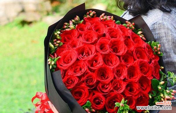 传递爱意的19朵玫瑰花束,情深意长的花束 19朵玫瑰花的花语