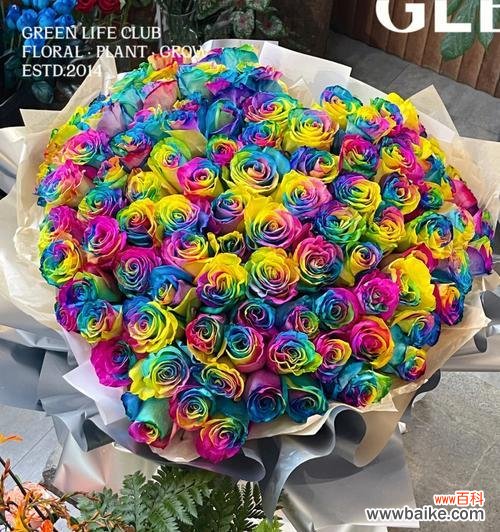 传递爱意的粉色花海 99朵粉色玫瑰花的浪漫祝福