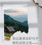 已逝去的爱的花语代表什么？如何表达哀思？