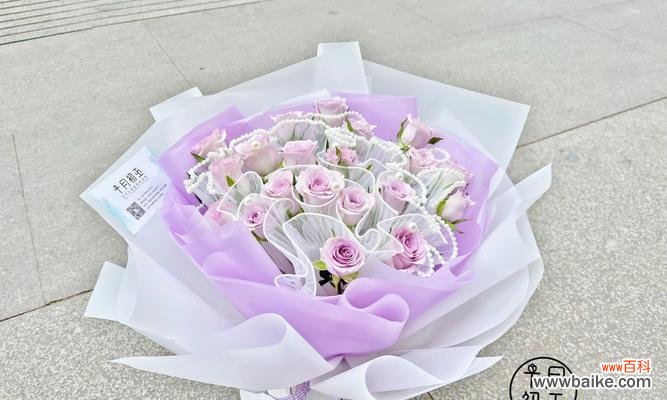 揭示淡紫色玫瑰所传达的情感和意义 淡紫色玫瑰花语