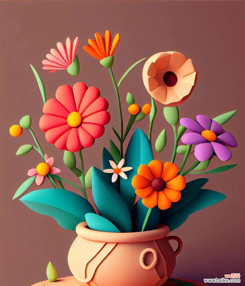 五色黏土花的寓意是什么意思？如何用它们表达情感？