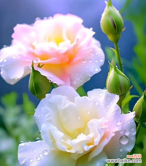 蓝白相间的花代表什么含义？蓝白花色组合的花语解读是什么？