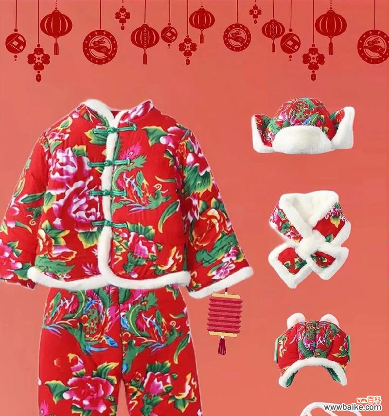 红色的花棉袄代表什么含义？