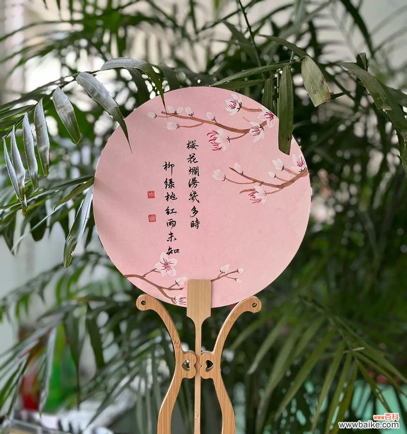 送姐妹手捧花团扇的寓意是什么?团扇手捧花的花语有哪些?