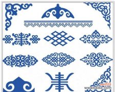 蒙古花纹中哪种花象征爱情？