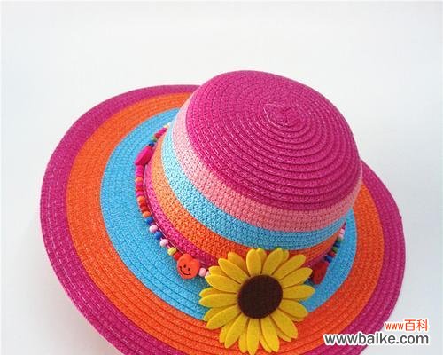 白色帽子上太阳花的寓意是什么？