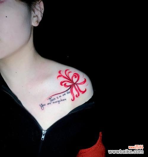 黑色彼岸花纹身有何深层含义?