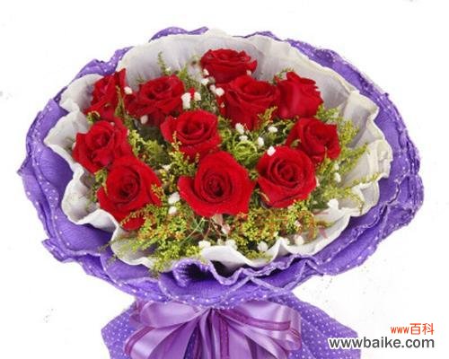 传递浪漫与爱的代表 11朵玫瑰花的象征意义