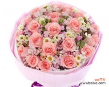 用花语传递的深情祝福 19朵粉玫瑰的象征意义