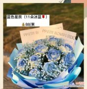 冰蓝色玫瑰花象征着什么？它的含义有哪些？