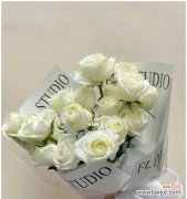 纯洁 白色玫瑰花的寓意