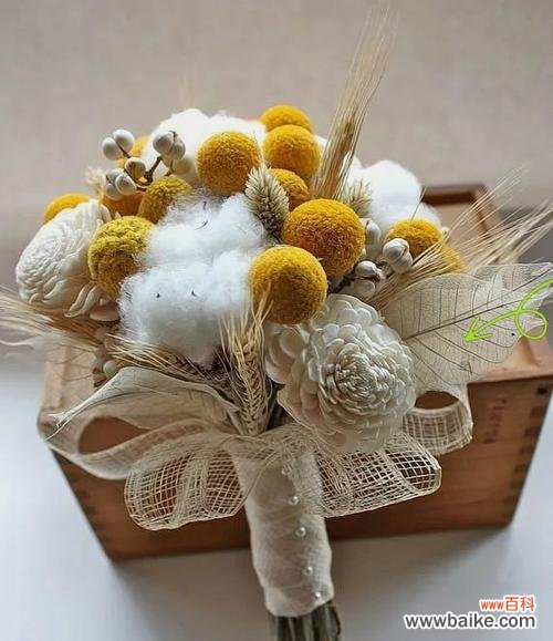 麦穗在手捧花中象征着什么?