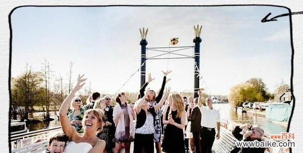 西方抛手捧花有什么寓意和象征?