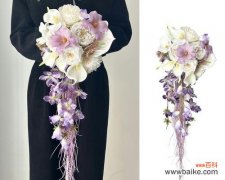 绿色与紫色手捧花的寓意是什么？它们在婚礼中的意义？