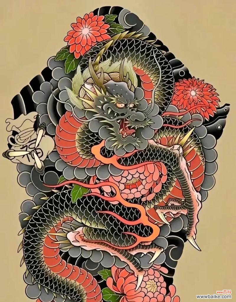 老传统龙花臂有什么寓意?