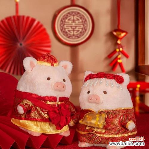 情人节猪和玫瑰花组合的寓意是什么?