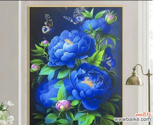 解读蓝色牡丹花的独特魅力与历史渊源 蓝色牡丹花的象征意义及文化传承