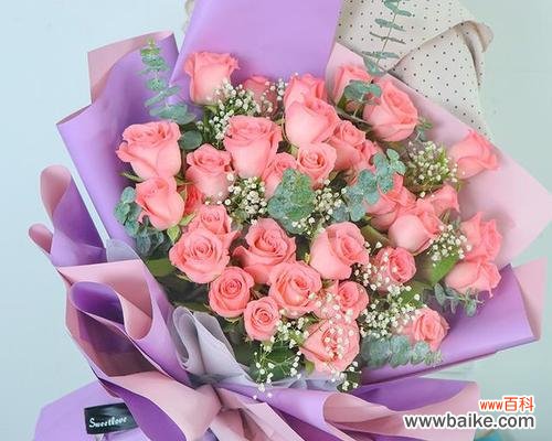 粉色玫瑰花语是什么?粉色玫瑰代表什么?