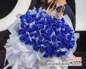 深情与神秘的象征 以蓝色妖姬玫瑰花代表的意义