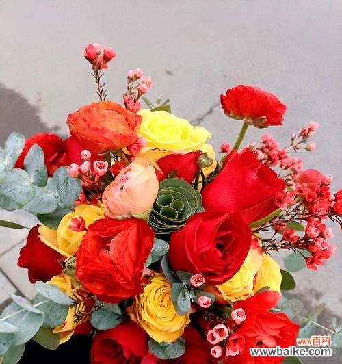 红色马蹄花手捧花的寓意是什么?