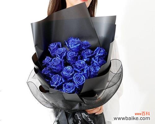 揭示男人送蓝玫瑰的寓意和原因 男人为什么会送蓝玫瑰