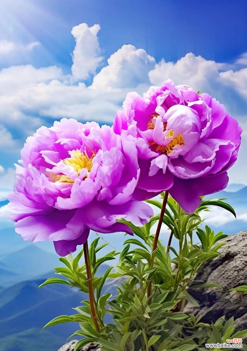 以花为语 牡丹开花，生命的绽放