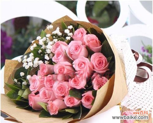 传递爱与浪漫的花语之美 十九朵粉玫瑰的象征意义
