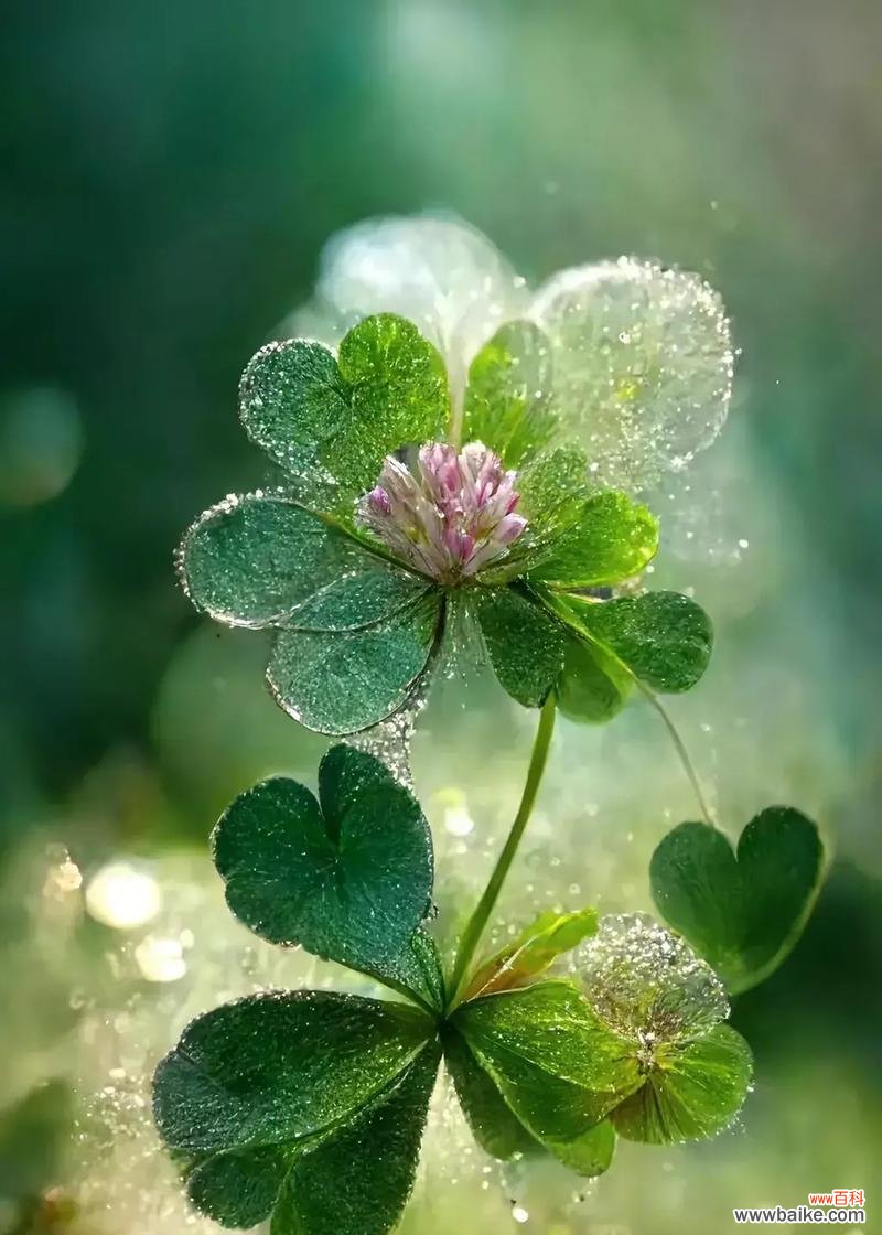 四叶草代表着幸福与希望的美丽符号 四叶草的爱情花语——寻找幸福的奇迹