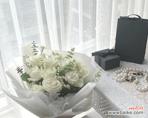 白玫瑰的象征及心意 送白玫瑰的意义及寓意