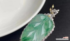 生命与希望的代表——翡翠叶子 翡翠叶子