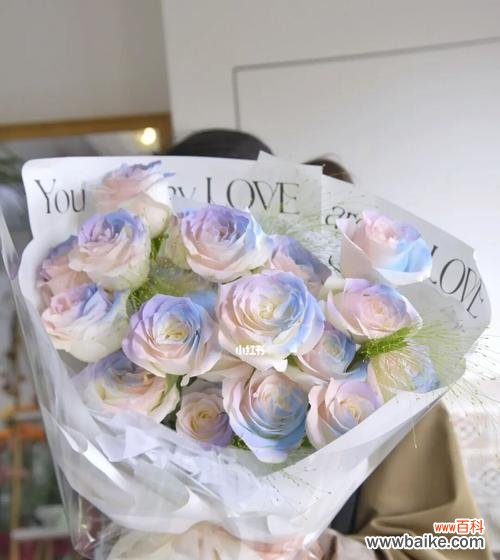 传递爱意的浪漫花束 19朵粉玫瑰花的花语