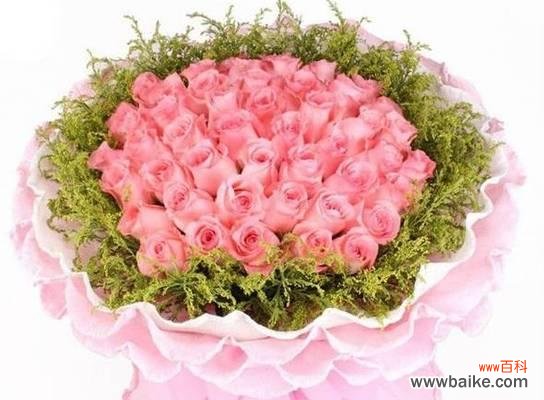 一束芳香四溢的爱意 33朵粉玫瑰的花语