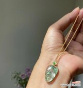 探寻翡翠叶子的意义 翡翠叶子