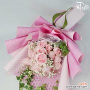 爱的绽放与温柔 11朵粉色玫瑰的花语